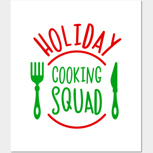 Holiday cooking squad Posters and Art